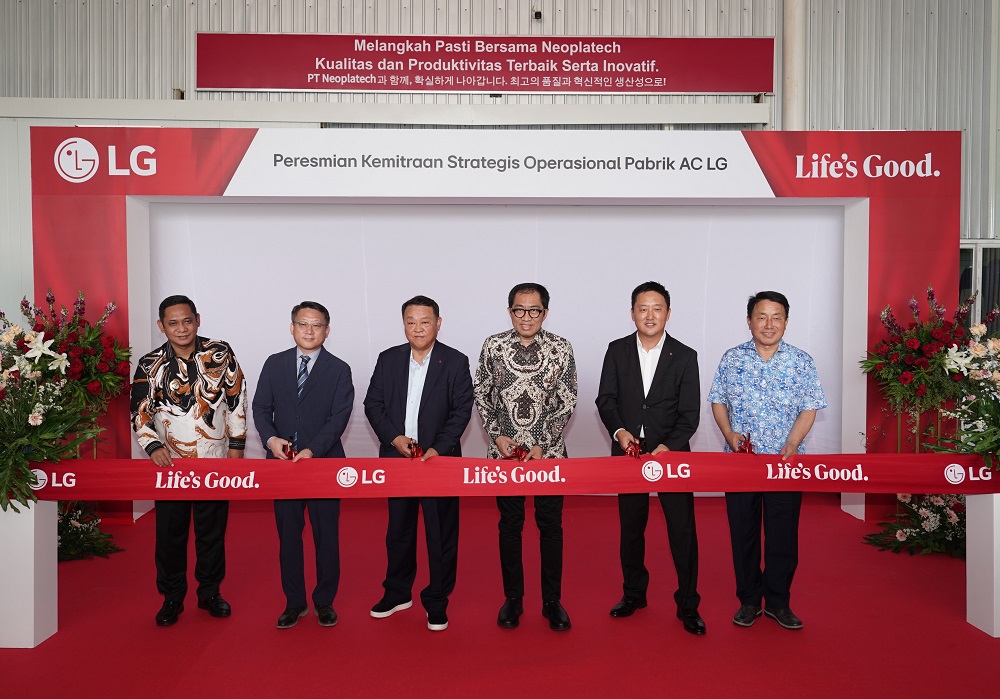 LG Resmikan Pabrik AC Baru di Bekasi, Perkuat Strategi Global South