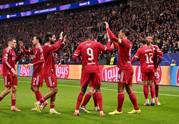 Liverpool Akhiri Rentetan Hasil Buruk dengan Membantai Tuan Rumah Eintracht Frankfurt 5-1
