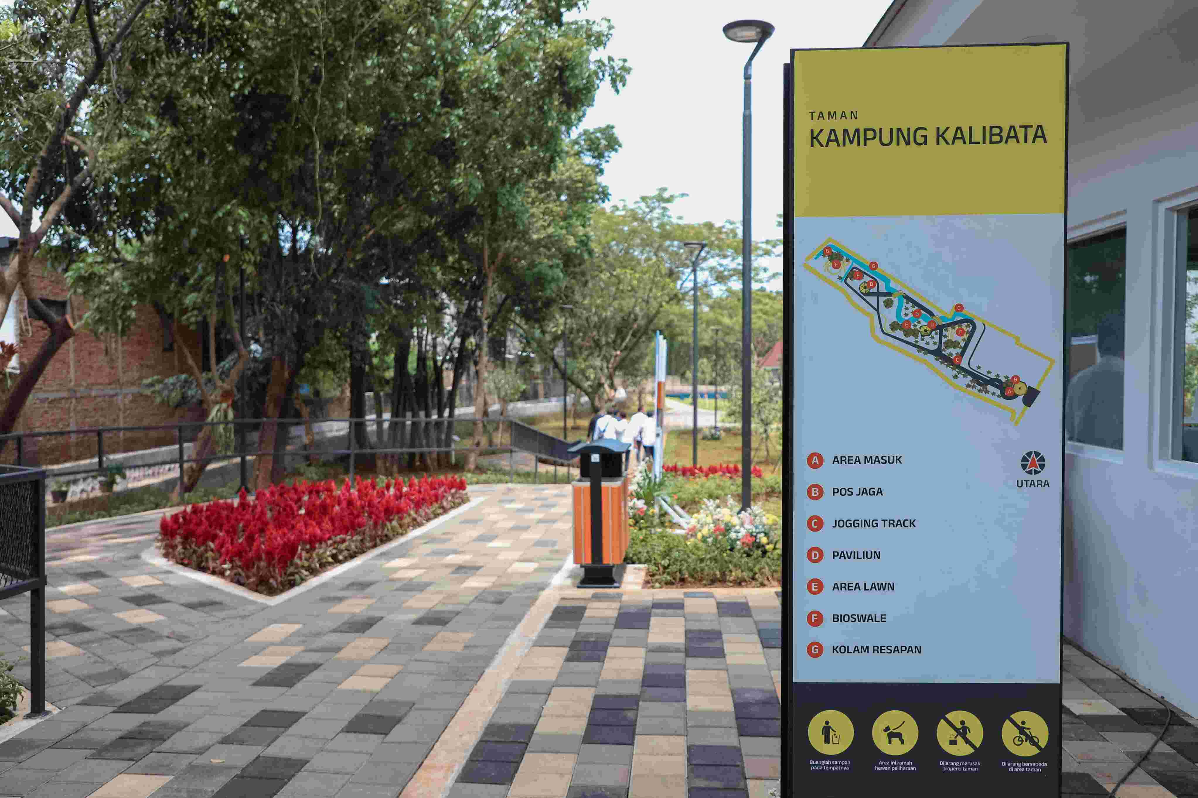 RTH Kampung Kalibata: Dari Cekungan Banjir Menjadi Taman Hijau Modern