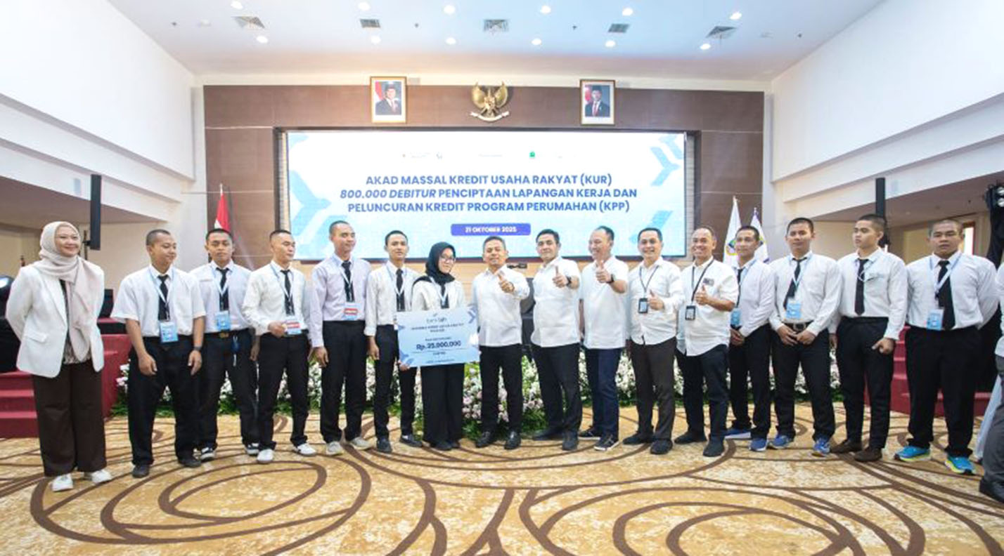 BJB Fasilitasi Perjanjian 800.000 Kredit Usaha Rakyat