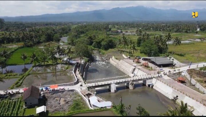 Kementerian PU Kembangkan Fungsi Sabo Dam Menayu di Magelang Sebagai Sumber Irigasi