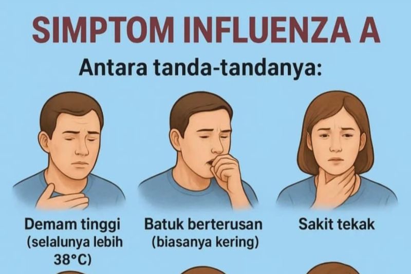 Demam Tinggi dan Menggigil: Gejala Influenza Tipe A yang Kini Dipantau Dinkes Kepri