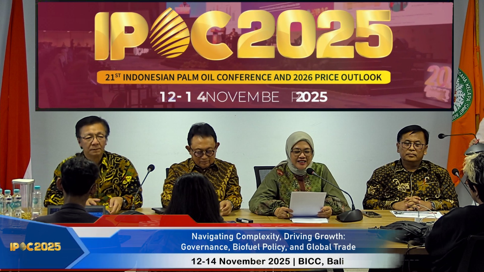 Gelar IPOC 2025, Gapki Dorong Tata Kelola dan Daya Saing Industri Sawit Berkelanjutan  