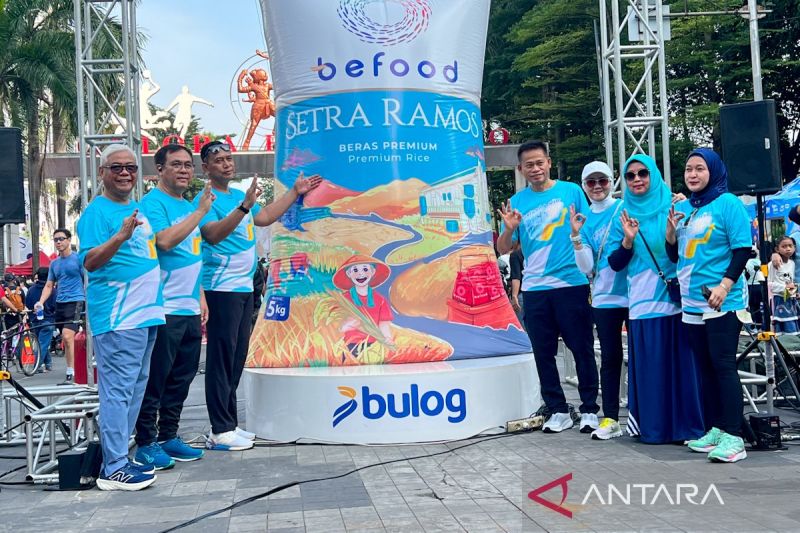 Bulog Luncurkan Kemasan Baru Beras Premium Befood Sentra Ramos