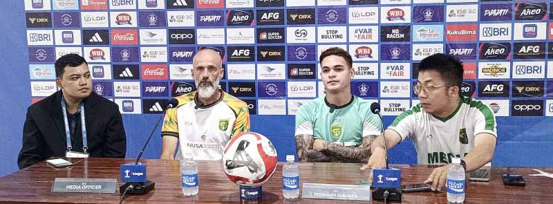 "Coach" Eduardo: Persebaya Wajib Tampil Disiplin Saat Kontra Persik