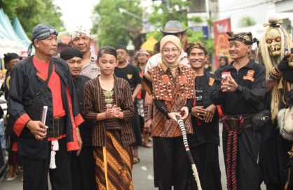 Pelestarian Budaya Lewat Festival Kampung Pecut di Kediri