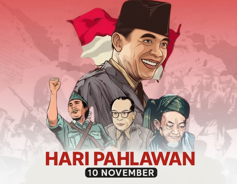 Hari Pahlawan Nasional Jatuh Pada 10 November 2025, Apakah Menjadi Libur Nasional? Ini Penjelasannya