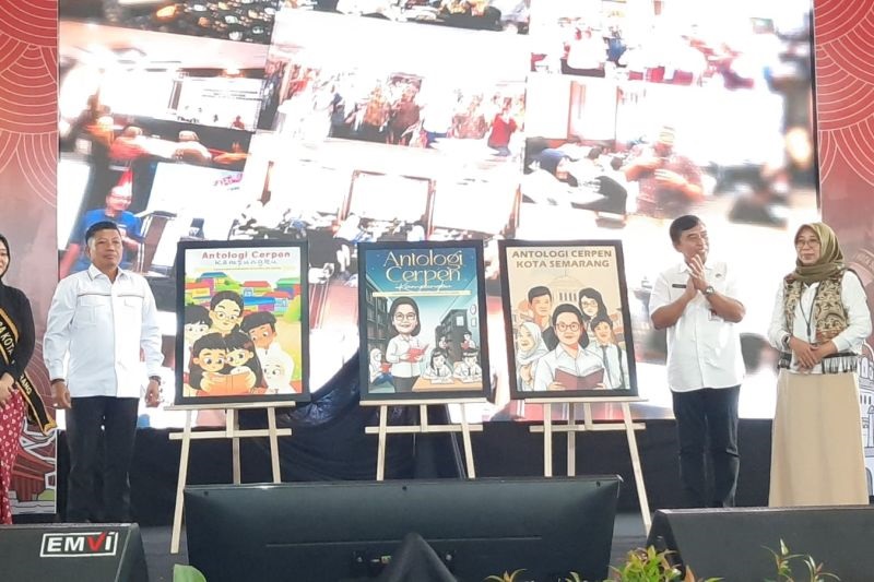 Semarang Hidupkan Literasi Lewat Peluncuran Antologi Cerpen