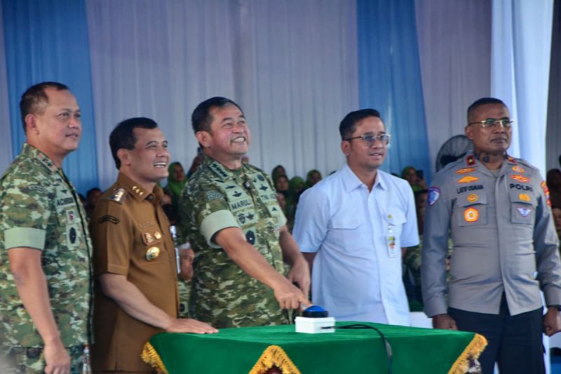 Gubernur Jateng Nilai TNI Miliki Peran Besar dalam Swasembada Pangan Lewat Program TNI Manunggal Air Pertanian