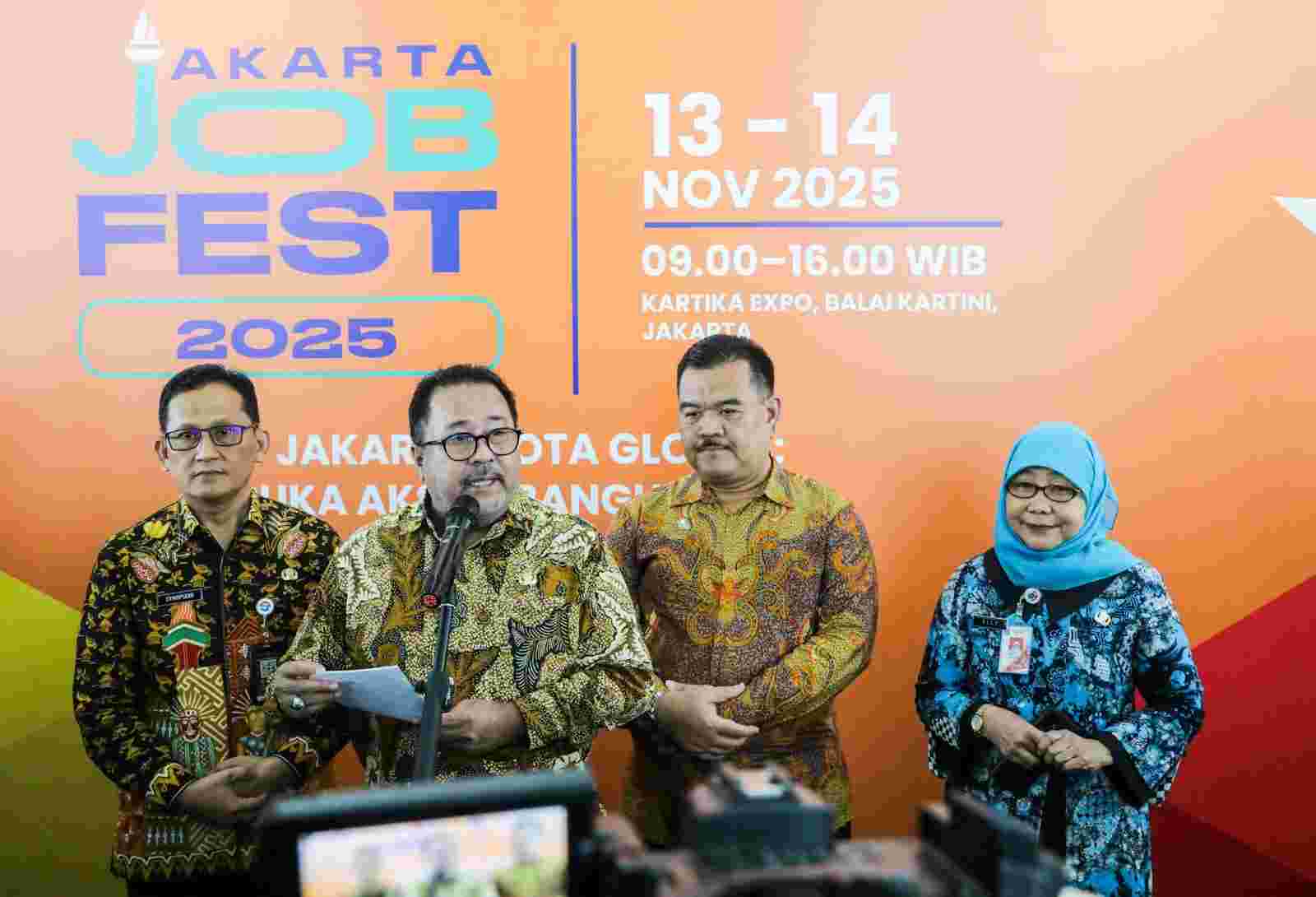 Wagub Rano Buka Jakarta Job Festival 2025: Bukan Sekadar Bursa Kerja, tapi Gerakan Ekonomi Baru Ibu Kota