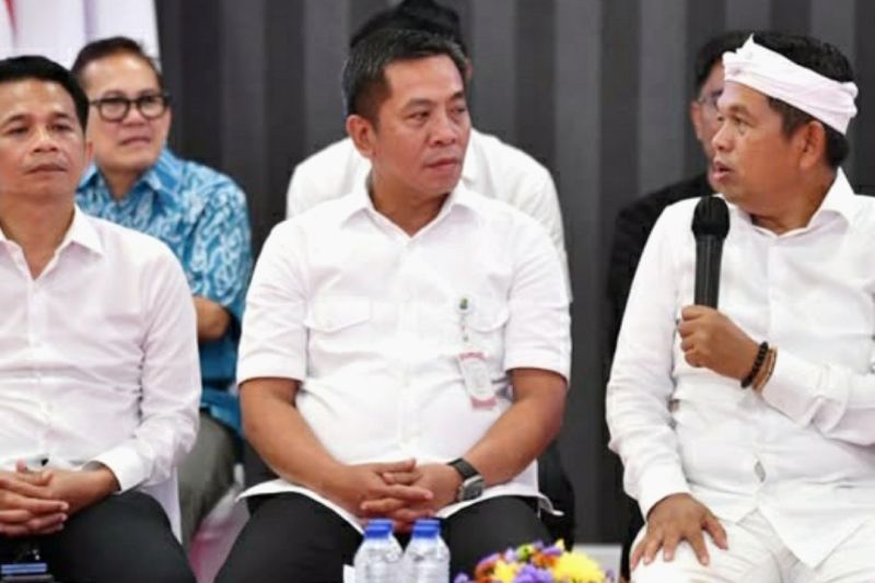 Gubernur Jabar Dedi Mulyadi Apresiasi Bupati Karawang Aep Syaepuloh Atasi Pembebasan Lahan DAS Karangligar