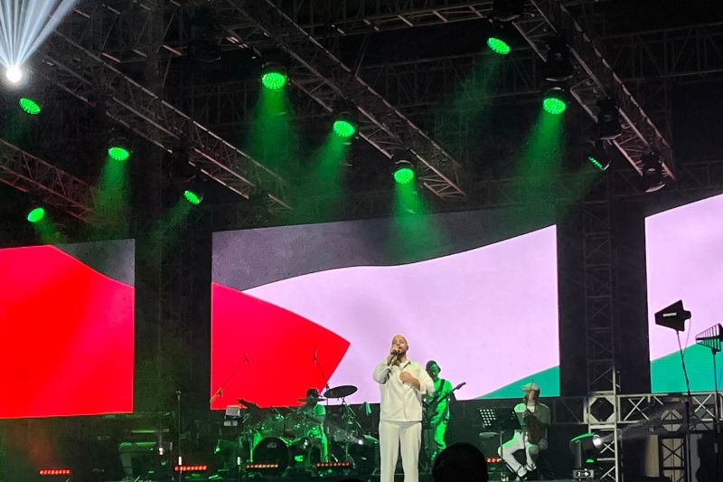 Maher Zain Suarakan Kebebasan Palestina dan Sudan di Konse...