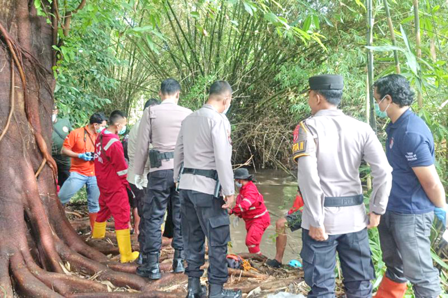 Polisi Identifikasi Mayat yang Ditemukan di Sungai Winongo Bantul