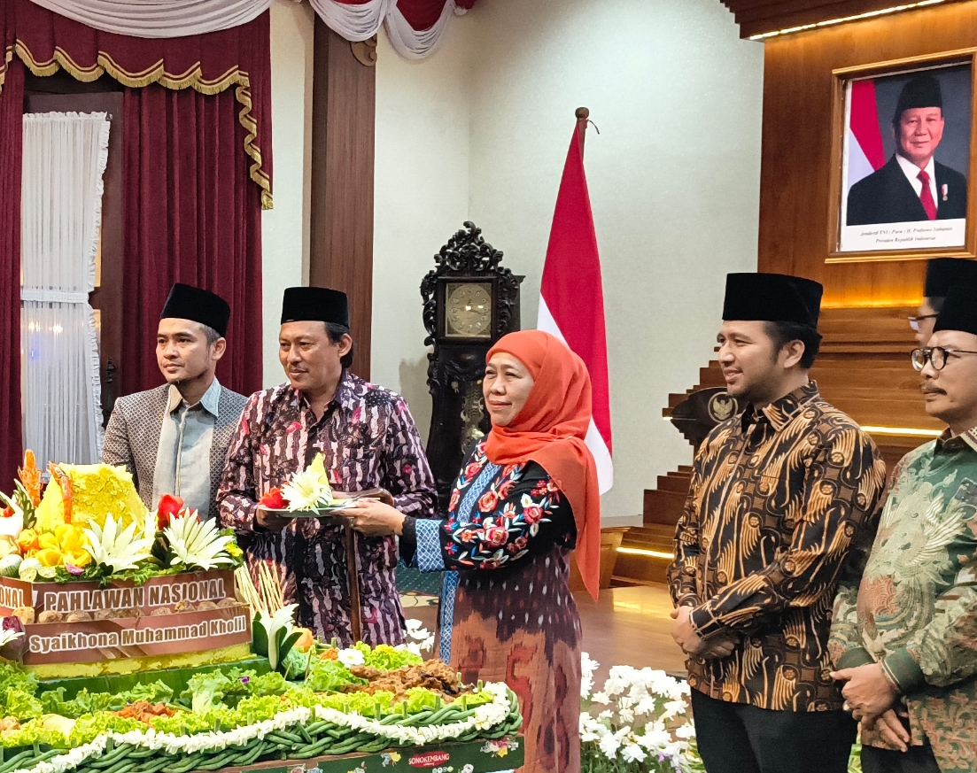 Pemprov Jatim Gelar Tasyakuran Gelar Pahlawan Nasional KH Syaikhona Kholil 
