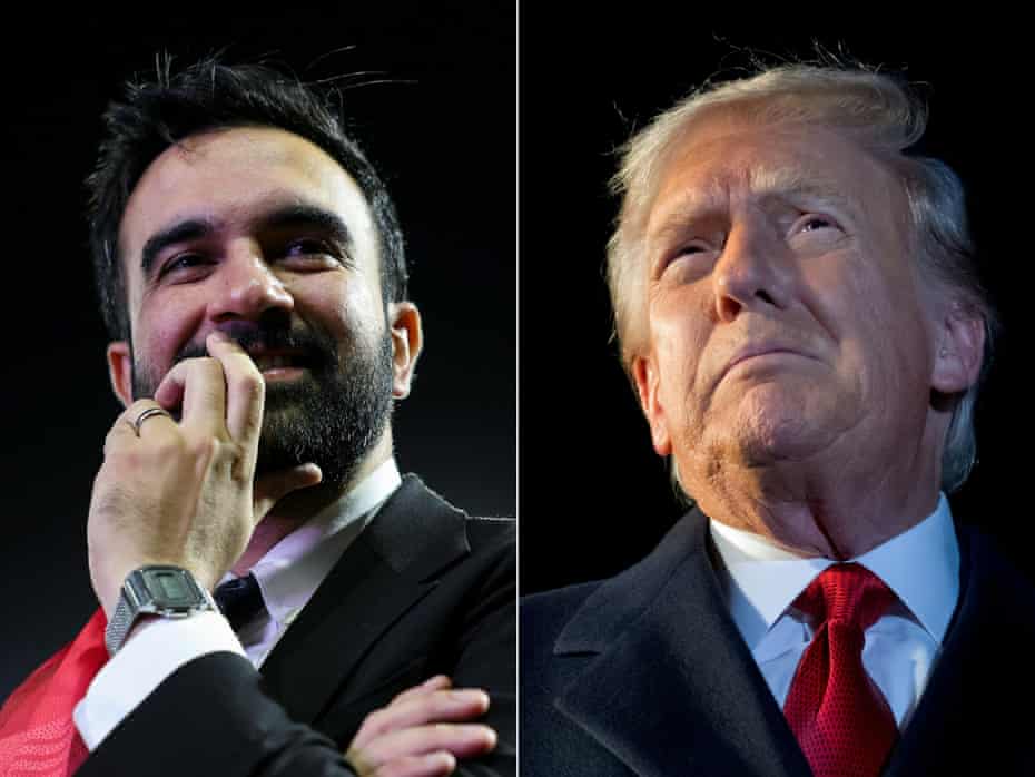 Redakan Ketegangan, Besok Trump akan Bertemu Wali Kota Terpilih New York Zohran Mamdani 