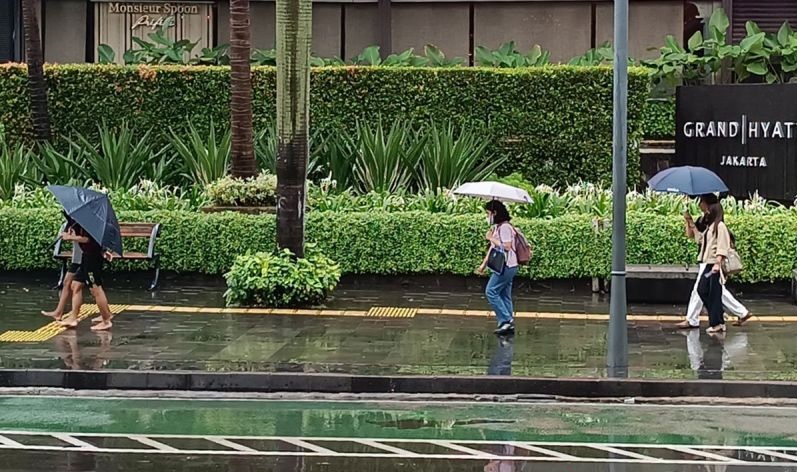 BMKG: Siang Ini Jakarta Berpotensi Diguyur Hujan Ringan