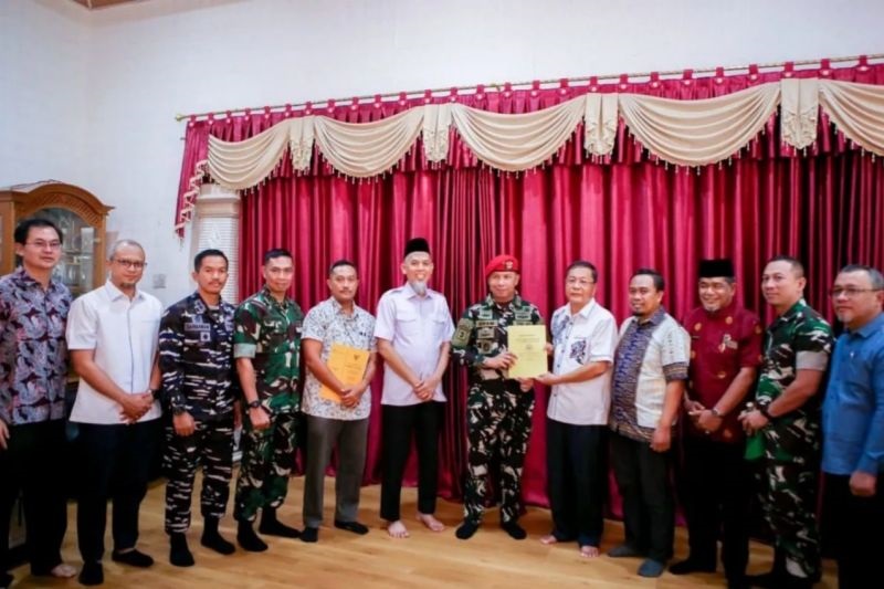 Pemkot Dumai Hibahkan 245,5 Ha Lahan untuk Grup 3 Kopassus