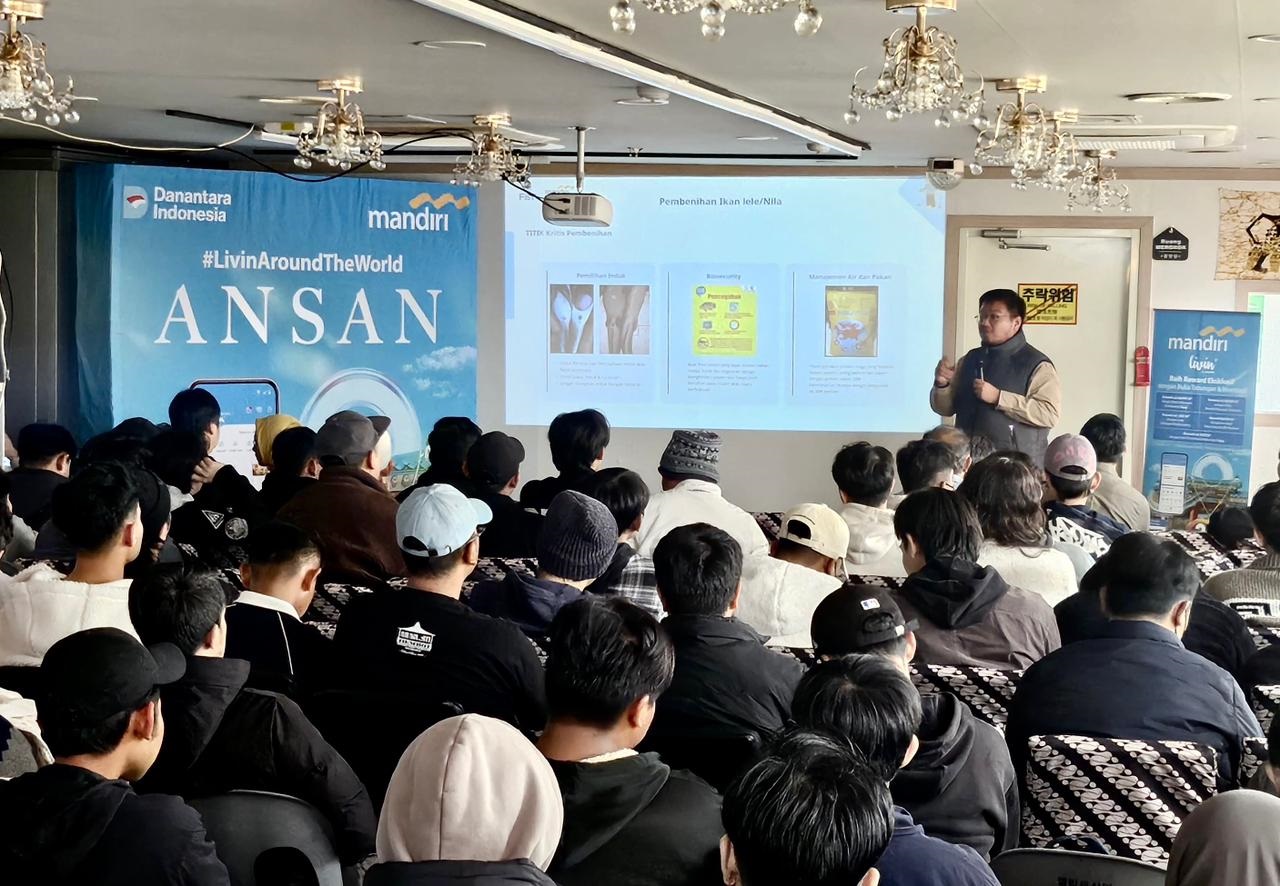 Mandiri Sahabatku Hadir di Ansan Korea Selatan, Perkuat Literasi Keuangan dan Peluang Usaha bagi PMI