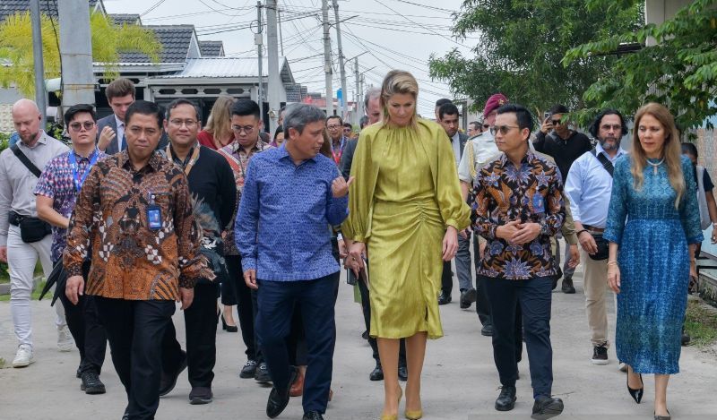 Ratu Maxima Berikan Apresiasi Khusus Atas Inovasi Program BTN 'Bayar Angsuran-Mu Pakai Sampah-Mu' 