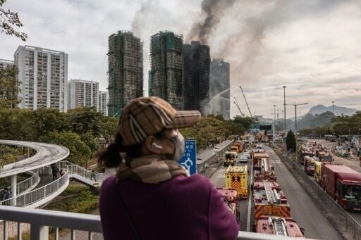 Korban Jiwa dalam Kebakaran Apartemen Hong Kong Bertambah Jadi 94 Orang, Dua di Antaranya WNI