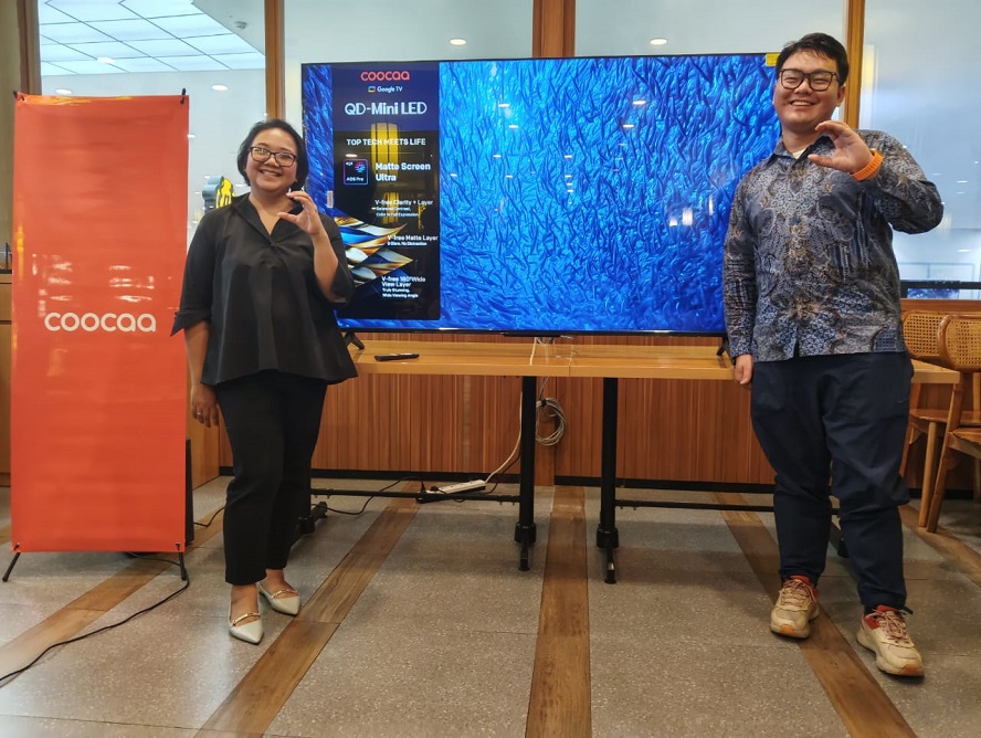Coocaa Resmi Rilis X66H QD-Mini LED Series di Electronic City, Lengkap dengan Promo dan Penawaran Spesial