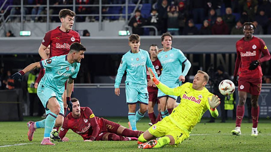 Hasil Liga Europa: Bologna Taklukkan Salzburg, Lyon Hancurkan Tel-Aviv