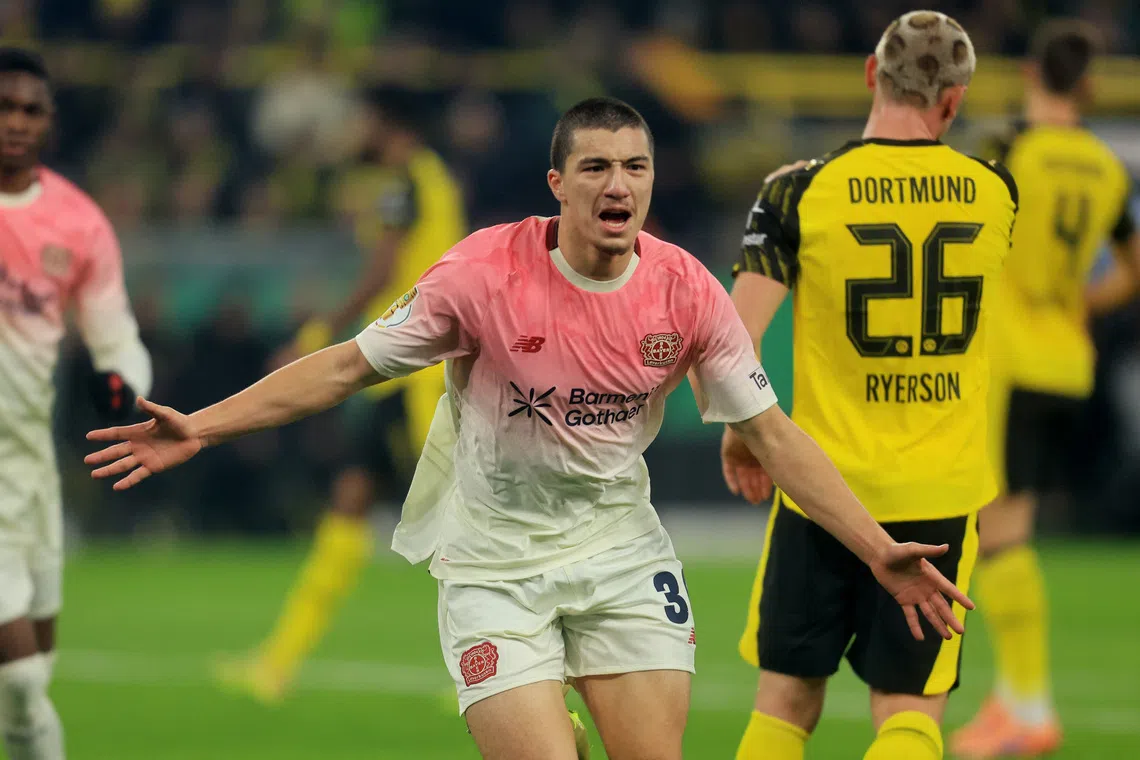 Gol Tunggal Maza Antar Leverkusen Depak Dortmund dari Piala Jerman