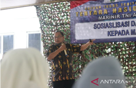 Imbauan Waspada Bencana kepada Warga Bantaran Sungai di Bekasi