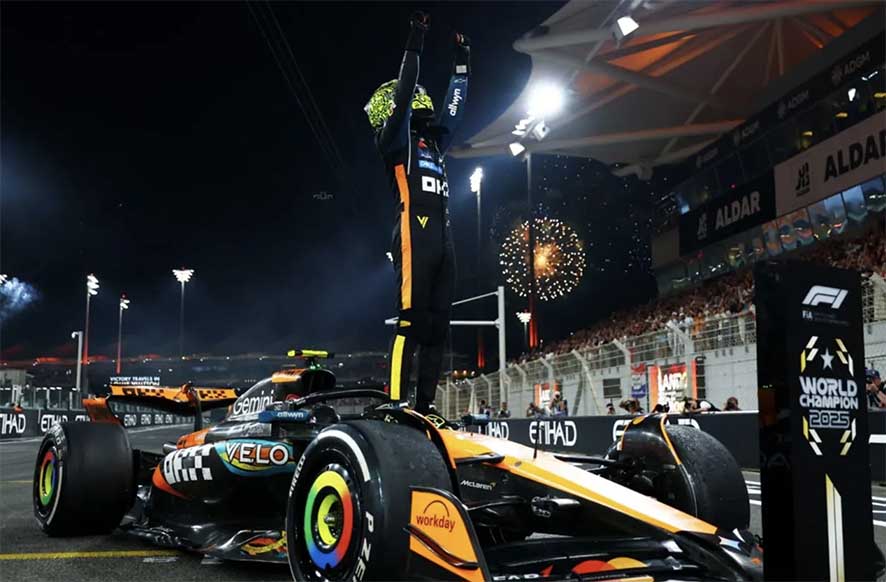 Lando Norris Juara Dunia Formula 1 2025