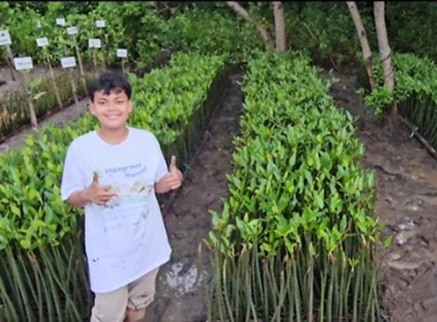 Lindungi Pesisir dari Abrasi dan Risiko Banjir, Siswa SMPN...