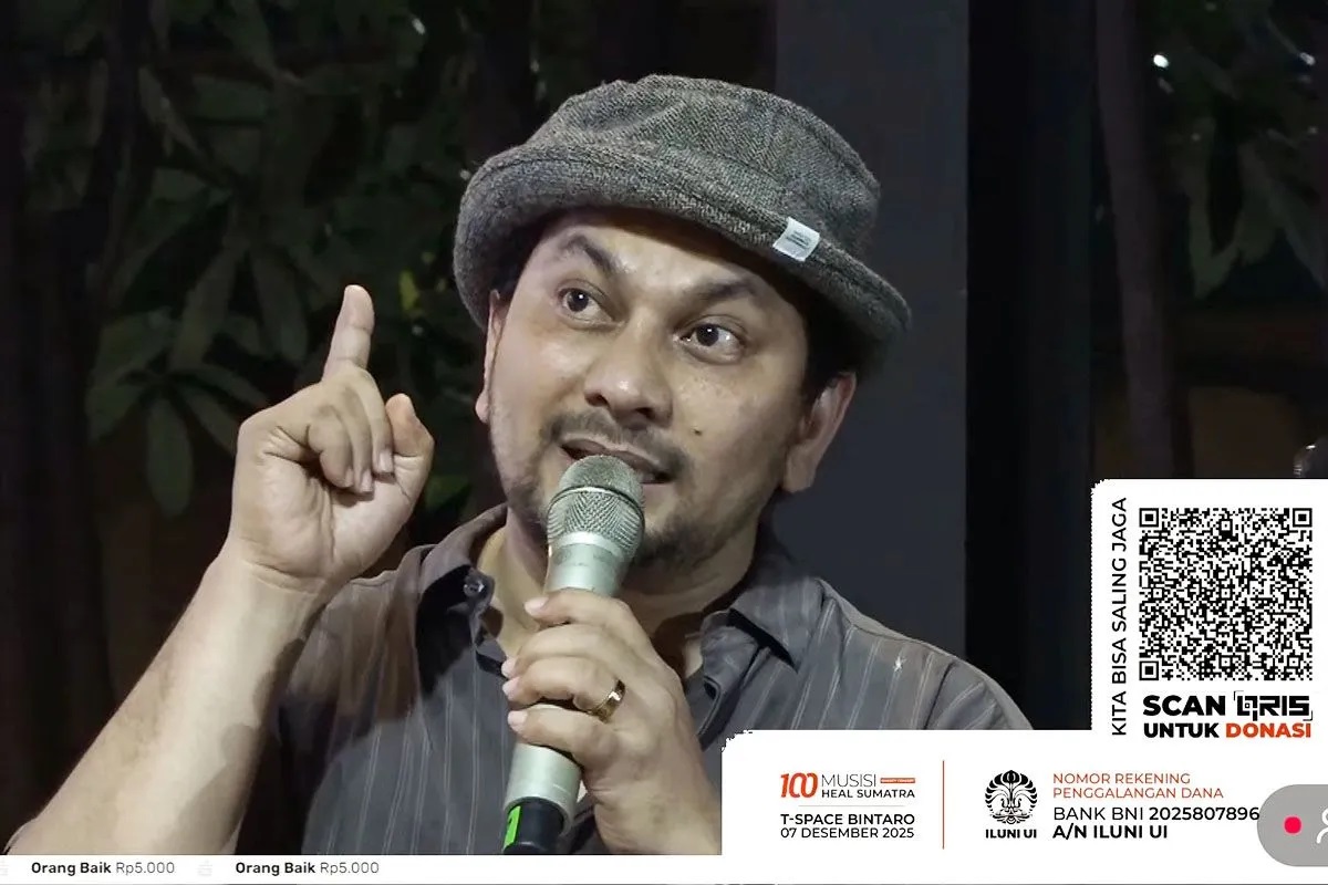 Tompi Mengenang Glenn Fredly di Konser Amal untuk Sumatra