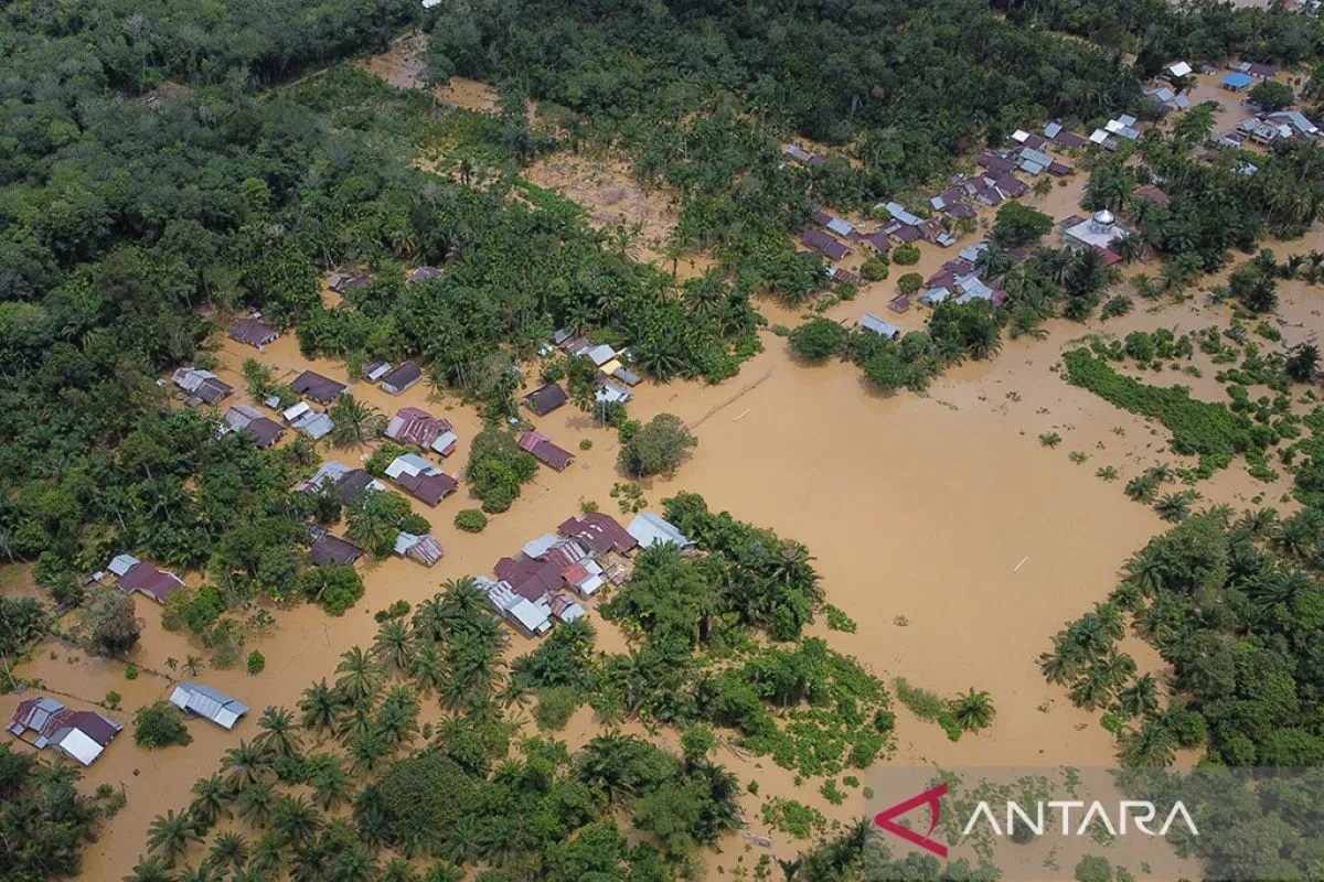 2.100 Hektare Lahan Sawah di Aceh Barat Rusak Akibat Banjir Bandang