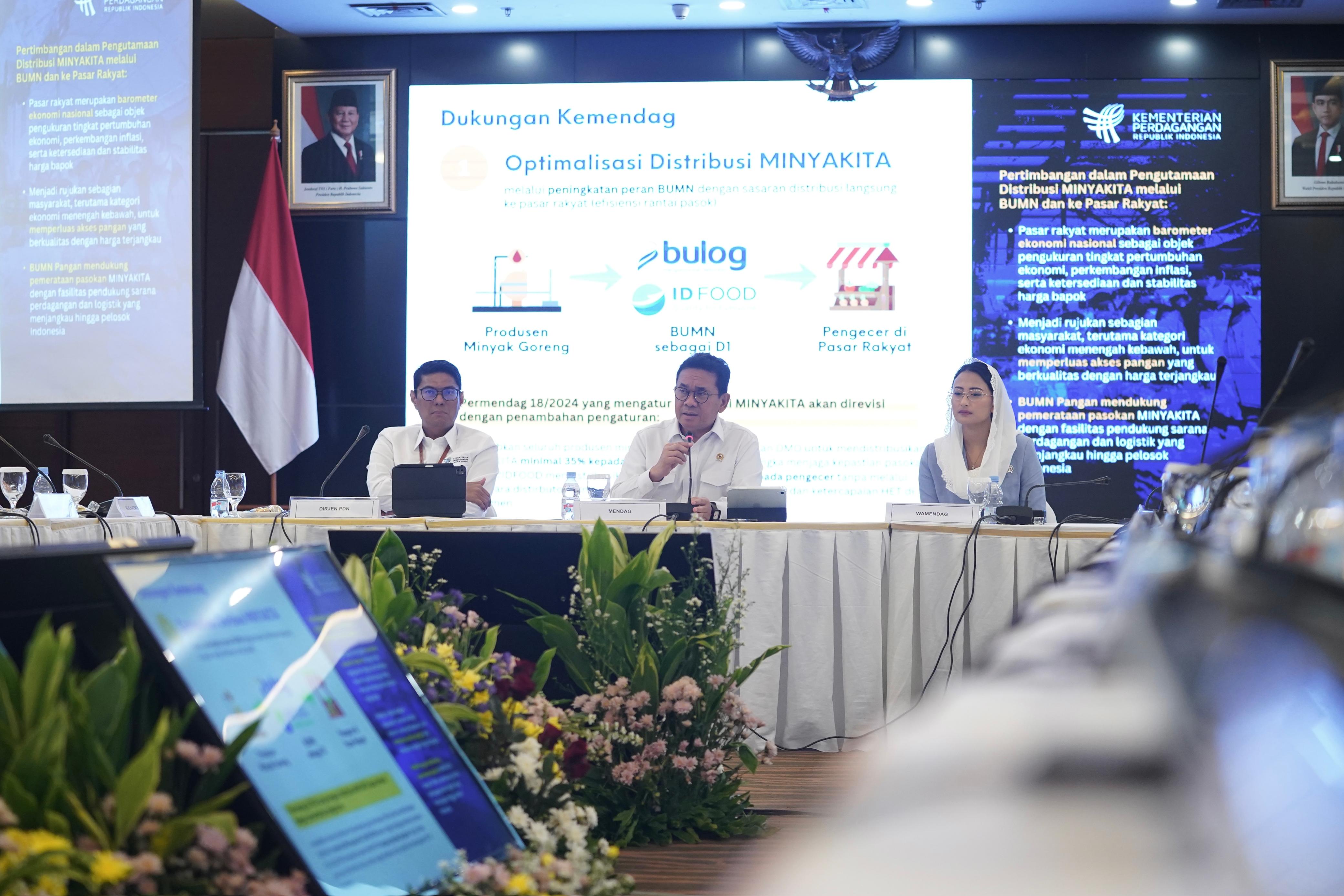 Rakornas HBKN, Mendag Busan: Pemerintah Siap Jaga Pasokan  dan Stabilitas Harga Bapok Periode Nataru