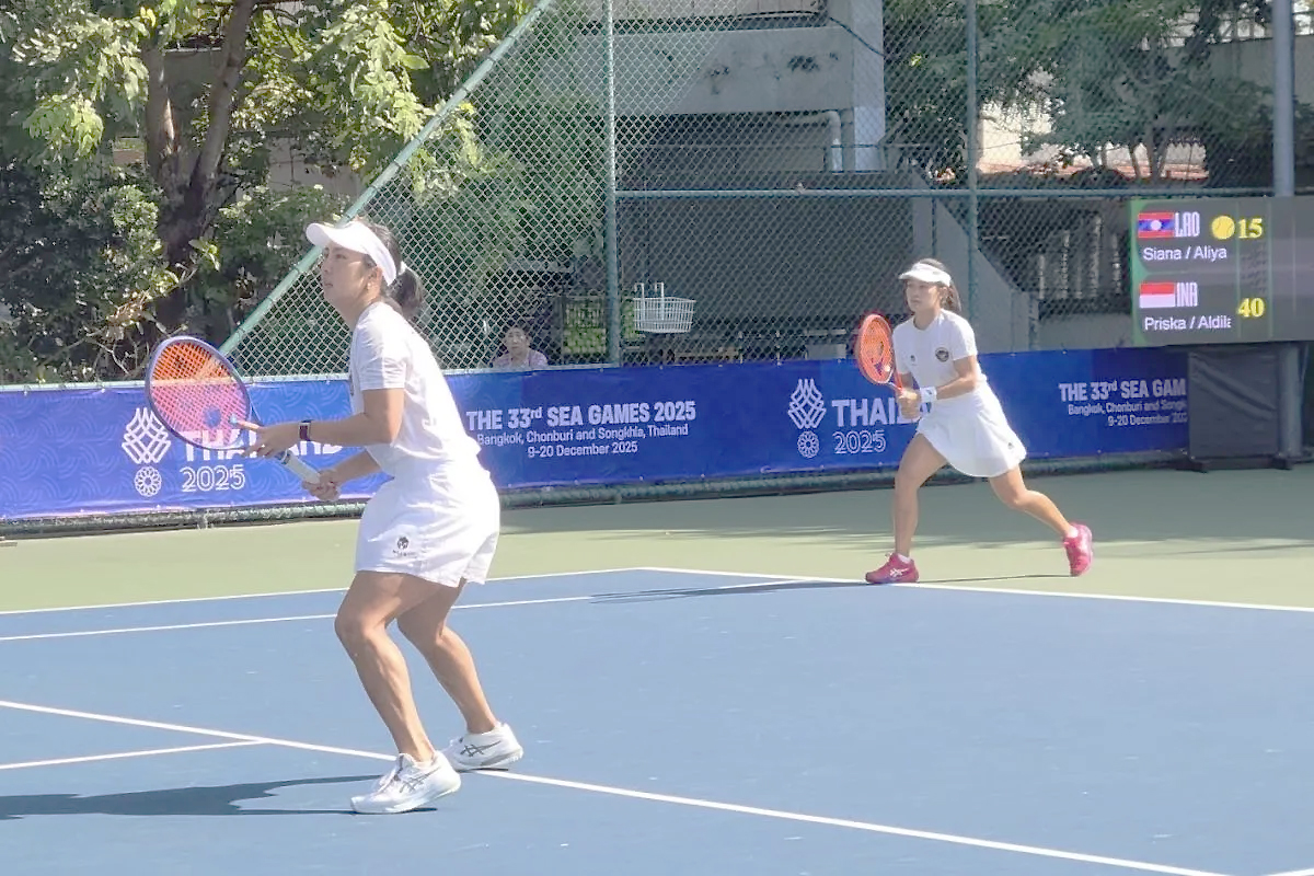 Tim Tenis Putri Indonesia Pastikan Tiket Semifinal SEA Games 2025 Usai Tekuk Laos 3-0