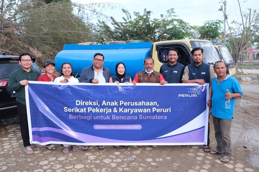 PERURI Tunjukkan Empati: Salurkan Bantuan Cepat Tanggap untuk Korban Bencana di Sumatera