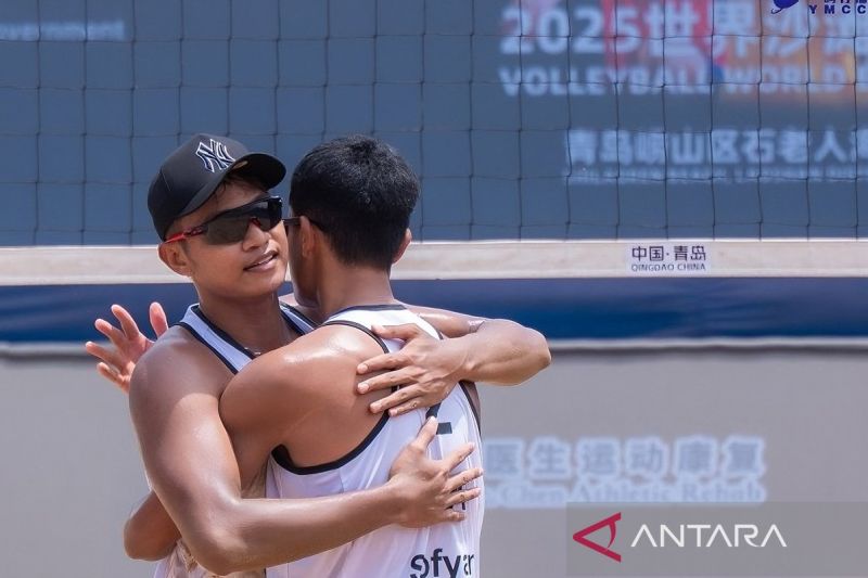 Tim Voli Pantai Putra Indonesia Belum Terkalahkan di SEA Games 2025
