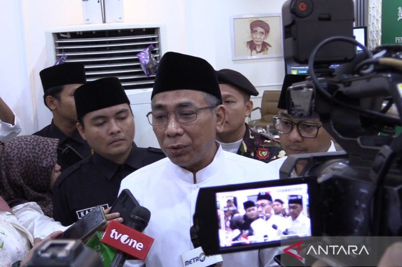 Gus Yahya Tegaskan Pemberhentian Pimpinan PBNU di Tengah Jalan Hanya lewat MLB