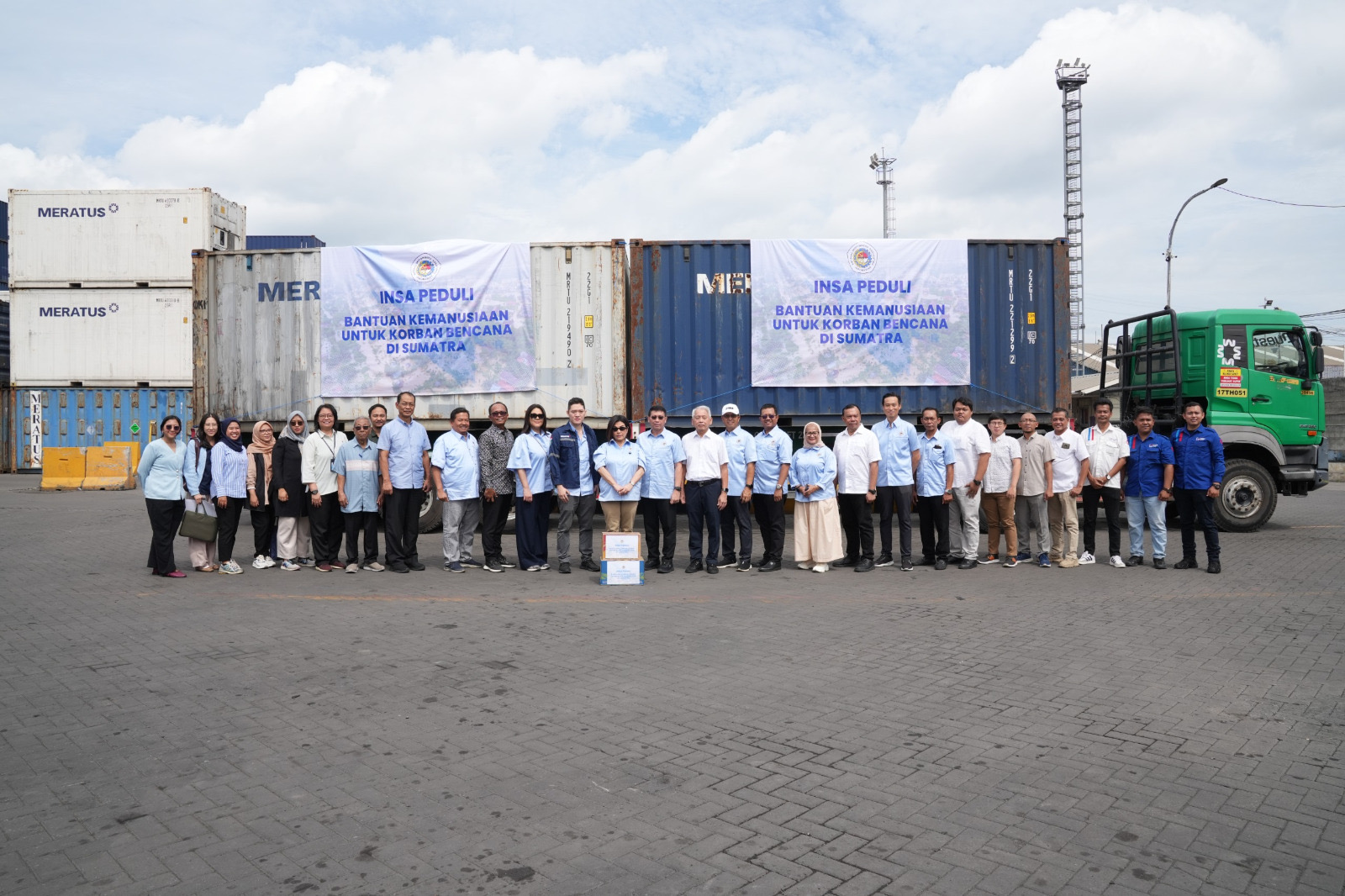 INSA Salurkan Bantuan untuk Masyarakat  Terdampak Bencana di Sumatera 