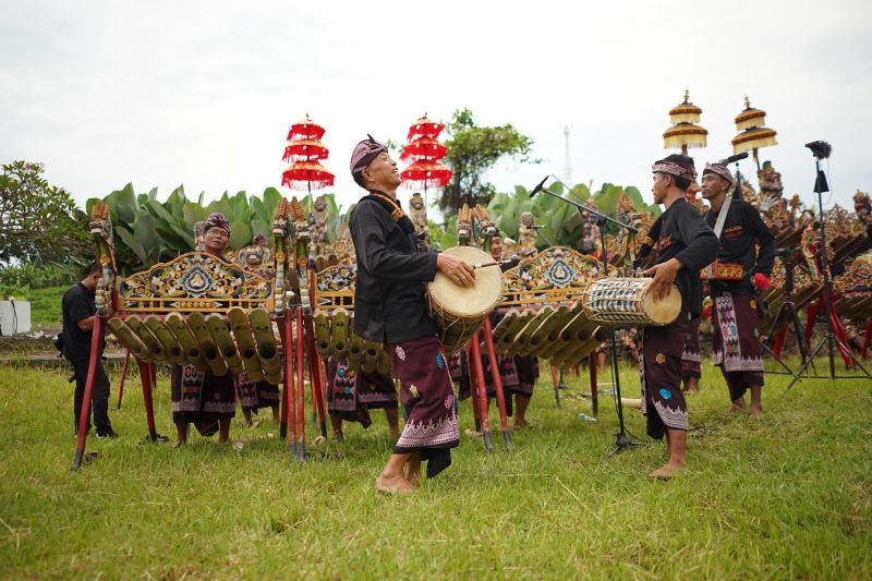 Tiga Pelaku Seni Ditetapkan sebagai Legenda Musik Jegog Jembrana Bali