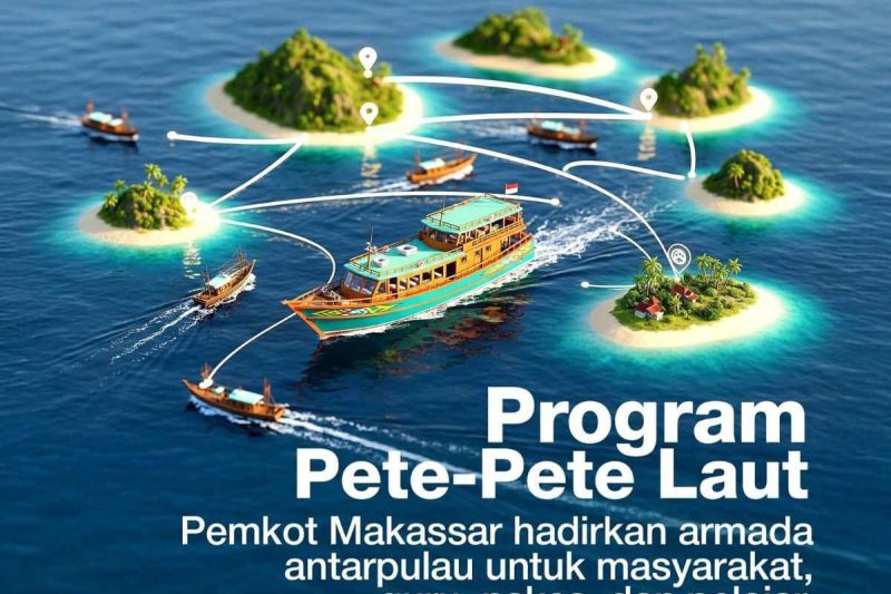 Pemkot Makassar Siap Operasikan Pete-pete Laut Gratis Antar Pulau