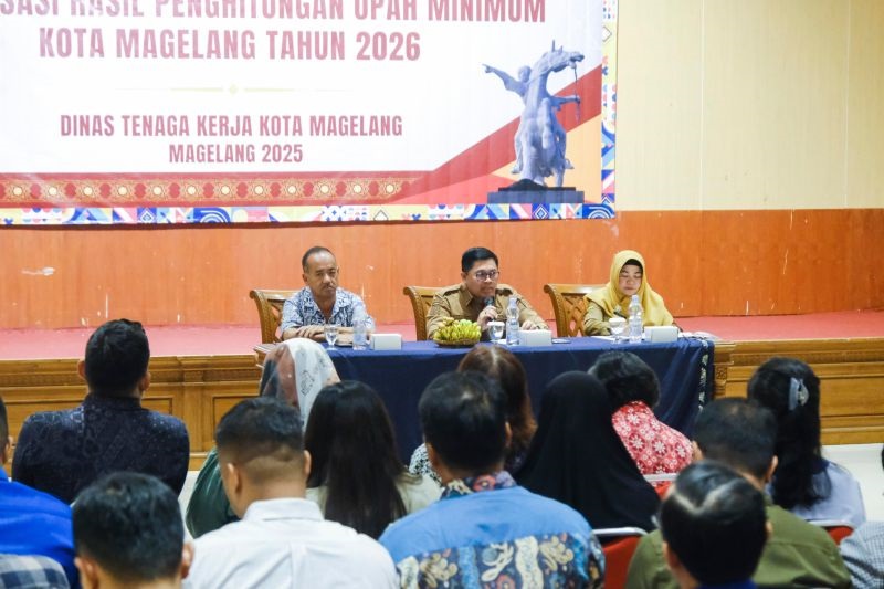 Pemkot Magelang Sosialisasikan Hasil Penghitungan UMK 2026 kepada Pengusaha dan Pekerja