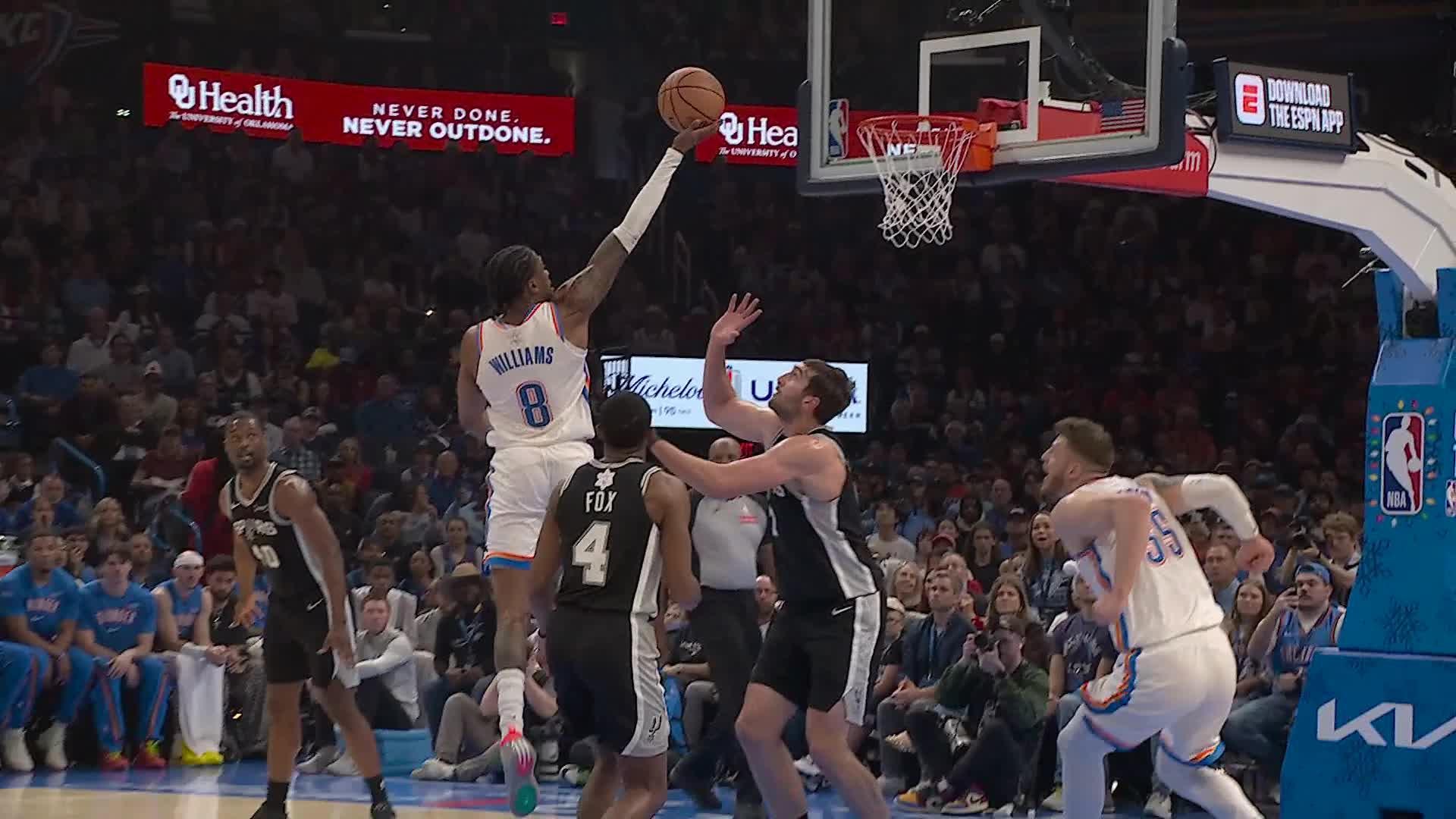 Rekor Terbaik NBA Tak Berarti, Thunder Kembali Tumbang di Tangan Spurs