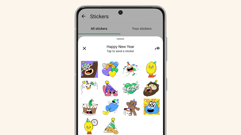 Sambut Tahun Baru, WhatsApp Tambahkan Fitur Perayaan dan Stiker 2026