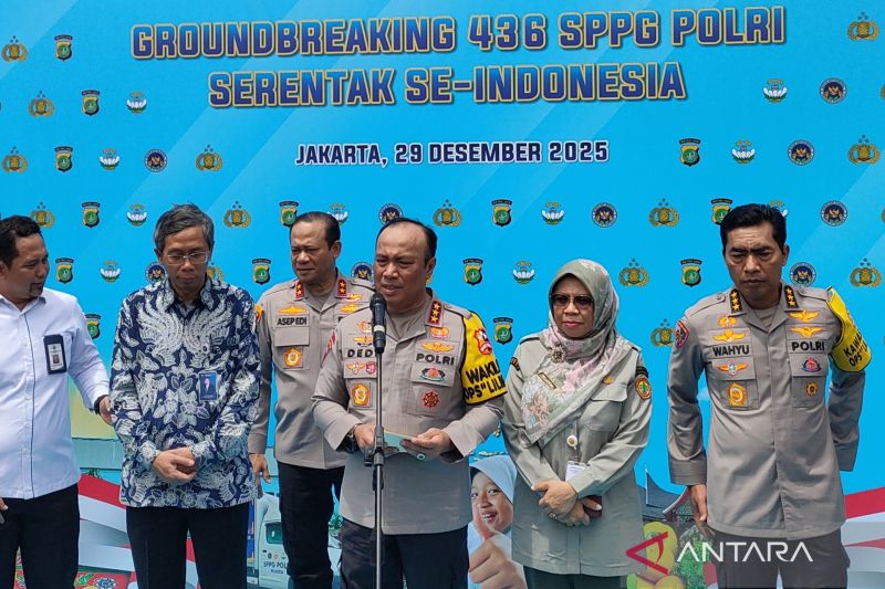 Wakapolri Pimpin Groundbreaking 436 SPPG Polri Serentak di Seluruh Indonesia