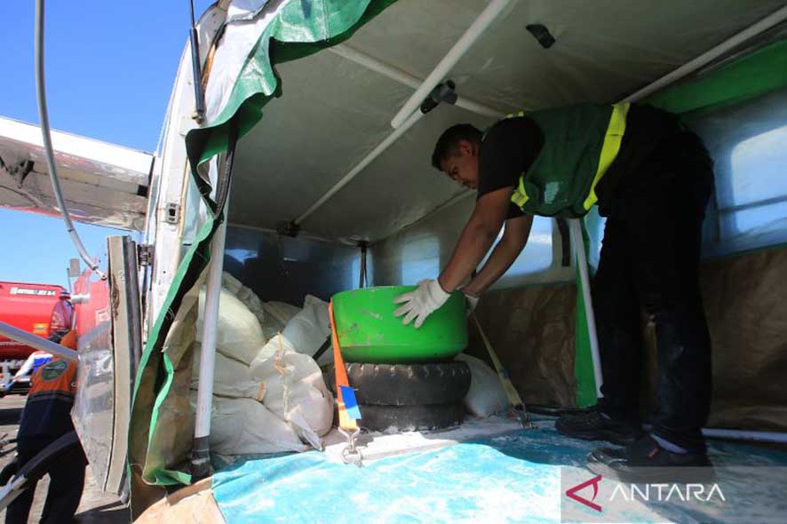 Operasi Modifikasi Cuaca untuk Normalisasi Aliran Sungai di Aceh dan Sumatera