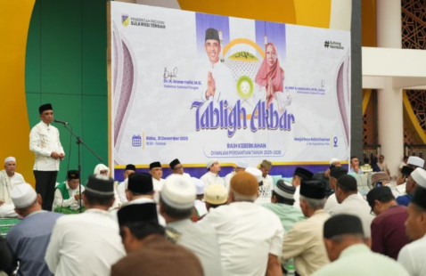 Zikir dan Doa Bersama Masyarakat Jelang Pergantian Tahun di Sulteng