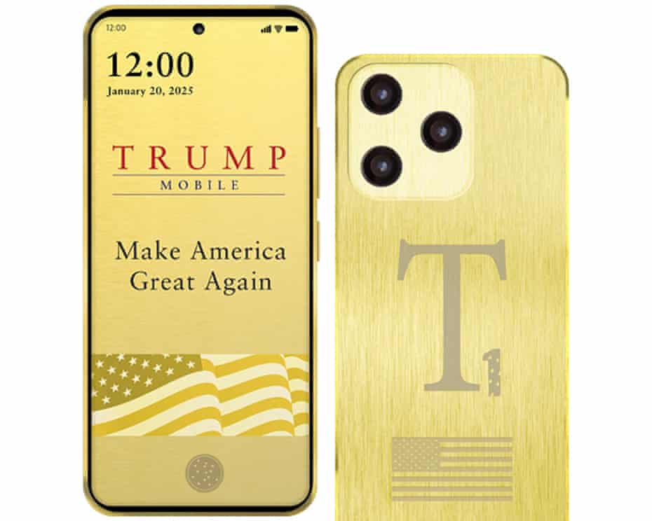 Peluncuran Ponsel Emas Trump Seharga $499 Ditunda