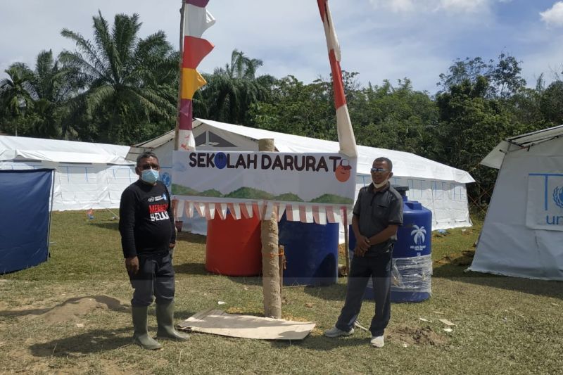 Tenda Darurat Disiapkan untuk enam Sekolah di Aceh Tamiang