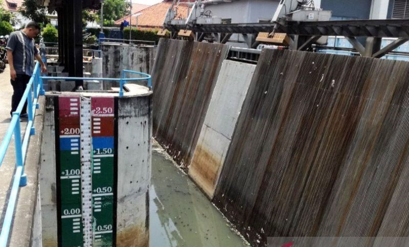 Status Pintu Air Pasar Ikan Siaga 2, Wilayah Kamal hingga Cilincing Terancam Terdampak