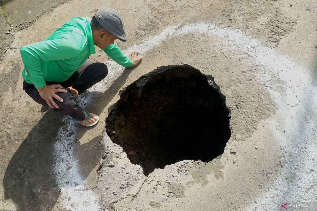 Heboh Fenomena Sinkhole di Daerah Batu Kapur Nagari Situjuah Batua